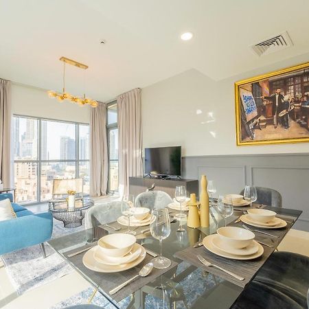 Nouveau Art Deco 3Br With Burj & Canal Views Dubai Buitenkant foto