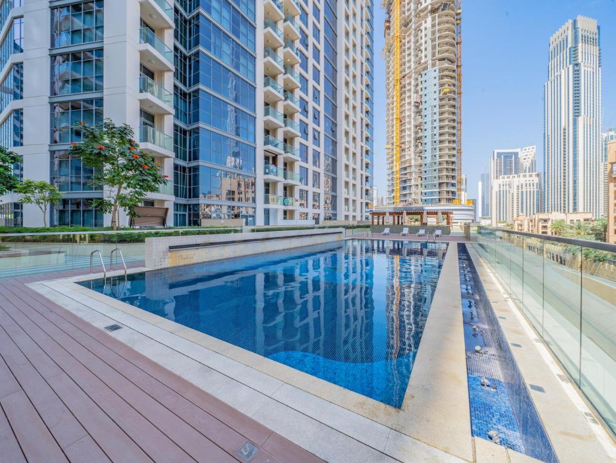 Nouveau Art Deco 3Br With Burj & Canal Views Dubai Buitenkant foto