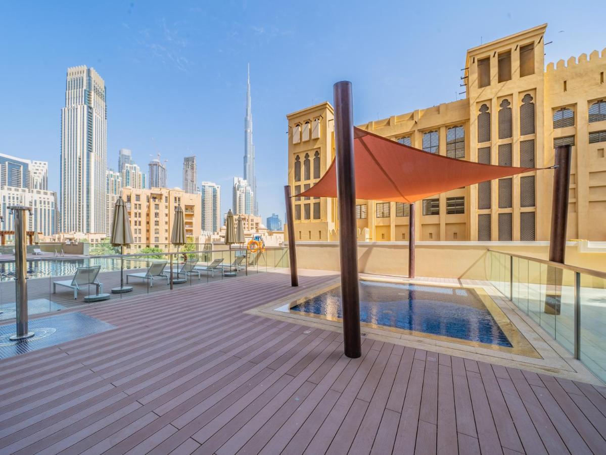 Nouveau Art Deco 3Br With Burj & Canal Views Dubai Buitenkant foto