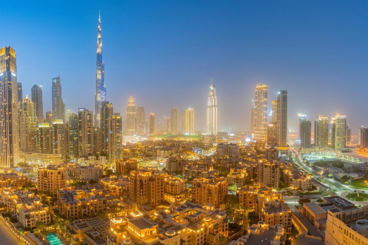 Nouveau Art Deco 3Br With Burj & Canal Views Dubai Buitenkant foto